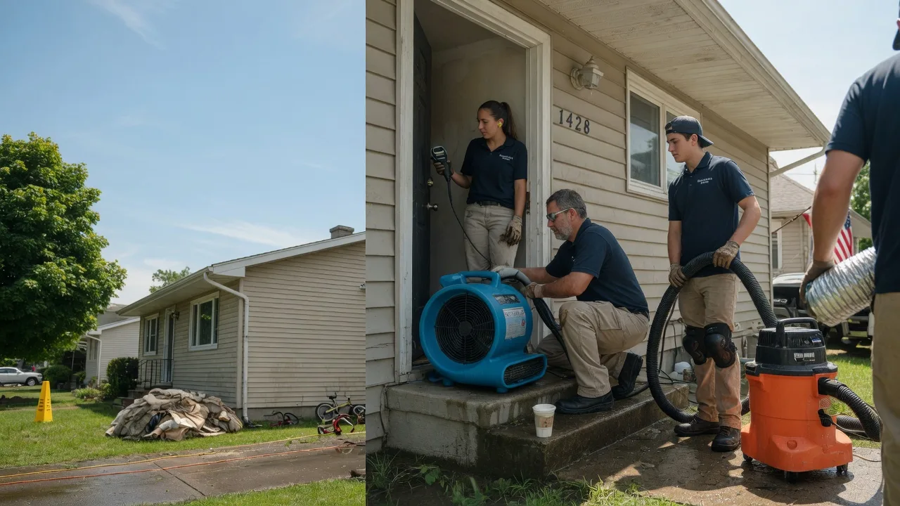 Water Damage Restoration in South Gibson, PA near me